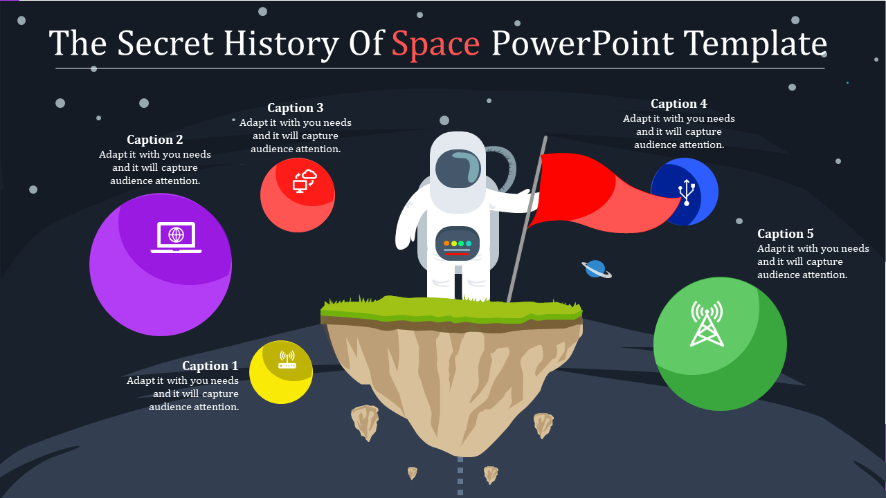 space powerpoint template-The Secret History Of Space Powerpoint Template